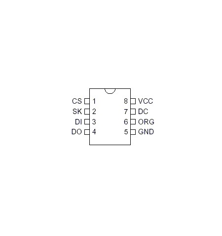 93C66 Integrated Circuit